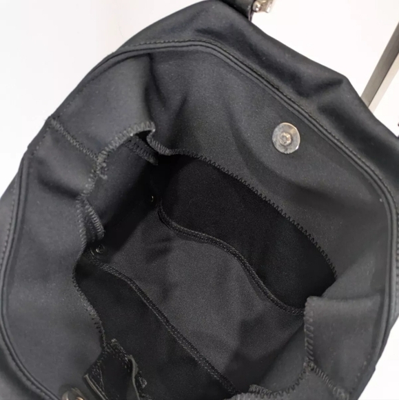 FENDI Black Nylon and Leather Mini Tote Bag with Pouch! - Picture 7 of 16